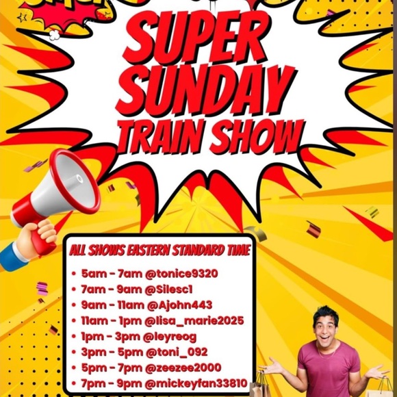 Other - Super Sunday Train Show @zeezee2000